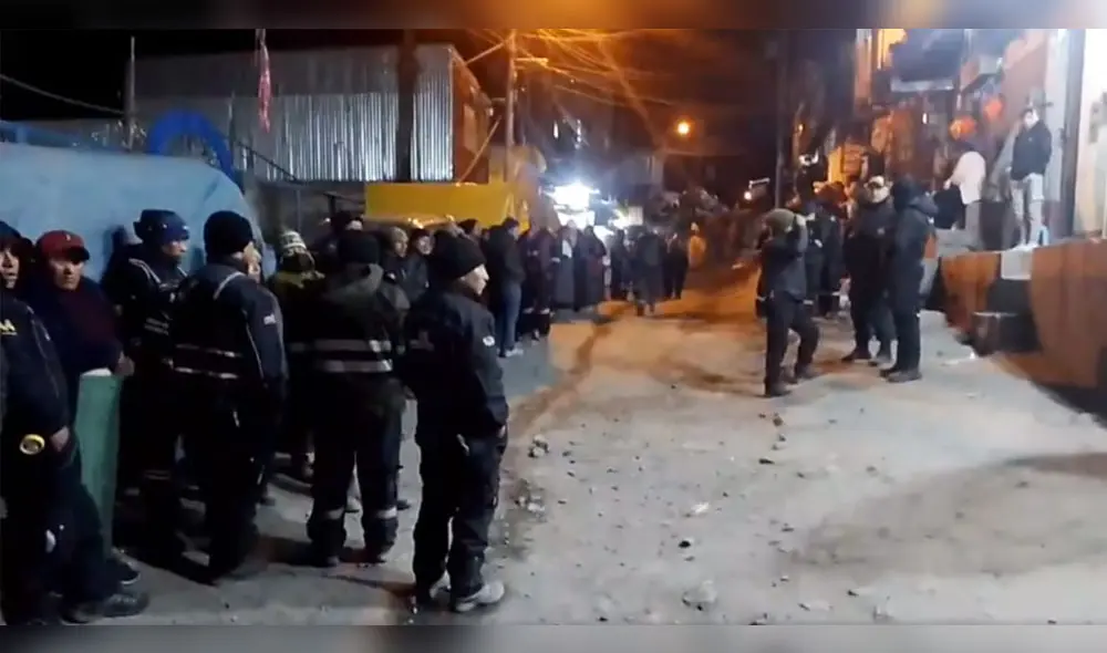 Puno. Caso ha provocado conmoción en centro poblado; en tanto, la Policía realiza las investigaciones. Foto: Stereo Rinconada
