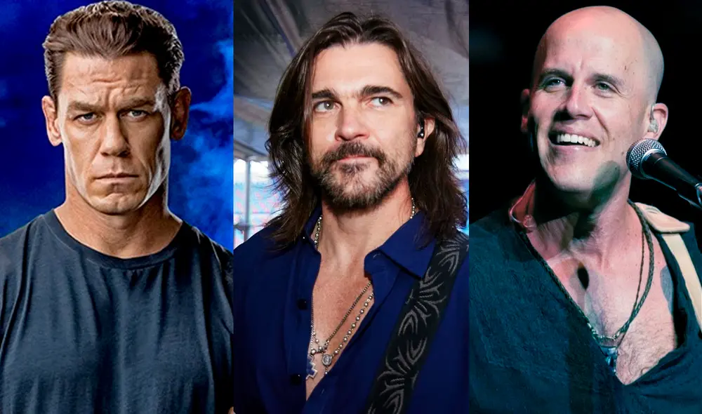 Gian Marco, John Cena y Juanes son algunos de los famosos que decidieron no tener más hijos. Foto: Composición de Jazmín Ceras/La República