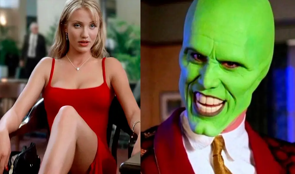 Jim Carrey y Cameron Díaz vieron sus carreras despegar tras ser parte de "La máscara". Foto: composición/New Line Cinema