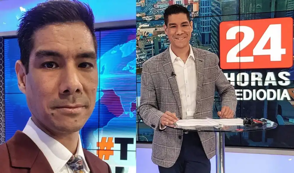 Paco Flores condujo el noticiero "24 horas mediodía" en Panamericana. Foto: composición LR/@PacoFloresC/Instagram Paco Flores condujo el noticiero "24 horas mediodía" en Panamericana. Foto: composición LR/@PacoFloresC/Instagram