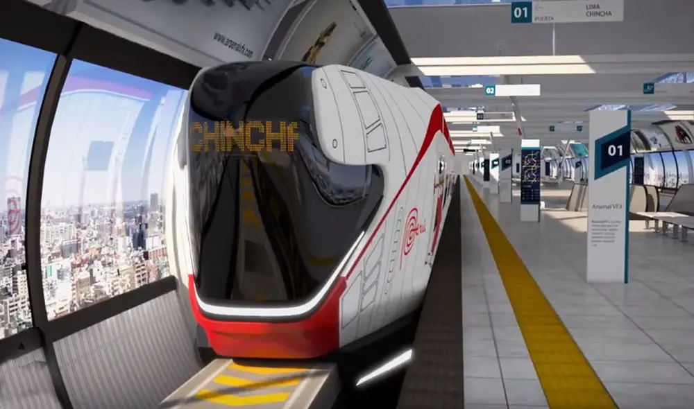 Conoce todo sobre el tren de cercanías que unirá varias provincias de la Costa. Foto: ArsenalVFX/YouTube/referencial