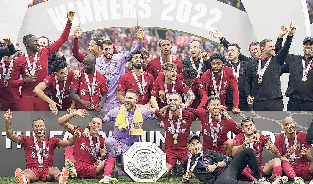 Liverpool ganó su primer título de la temporada de la mano de Jurgen Klopp. Foto: EFE Liverpool ganó su primer título de la temporada de la mano de Jurgen Klopp. Foto: EFE