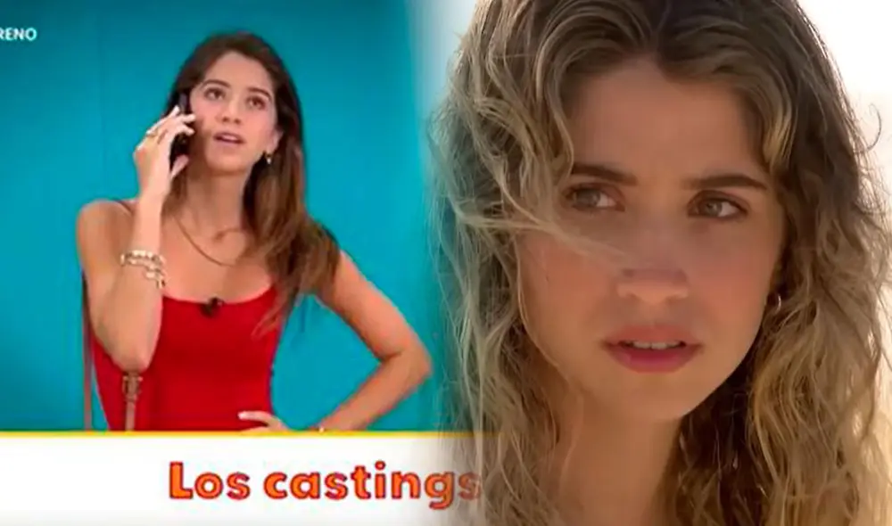 Muestran el casting de Karime Scander para interpretar a Alessia Montalbán. Foto: composición LR/captura América TV