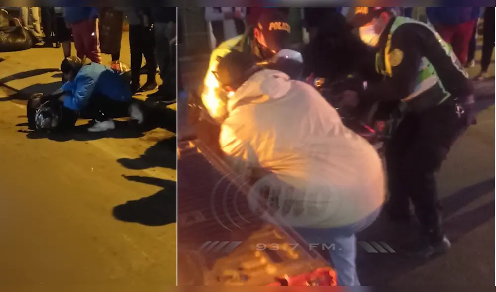 La víctima fue trasladada al Hospital Hipólito Unanue, pero falleció durante el trayecto. Foto: Cortesía de Radio Uno La víctima fue trasladada al Hospital Hipólito Unanue, pero falleció durante el trayecto. Foto: Cortesía de Radio Uno