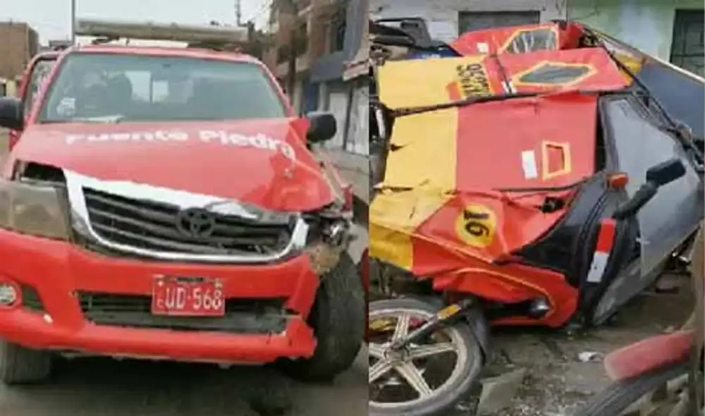 El accidente dejó a pasajeros con graves heridas. Foto: composición LR/El Fiscalizador