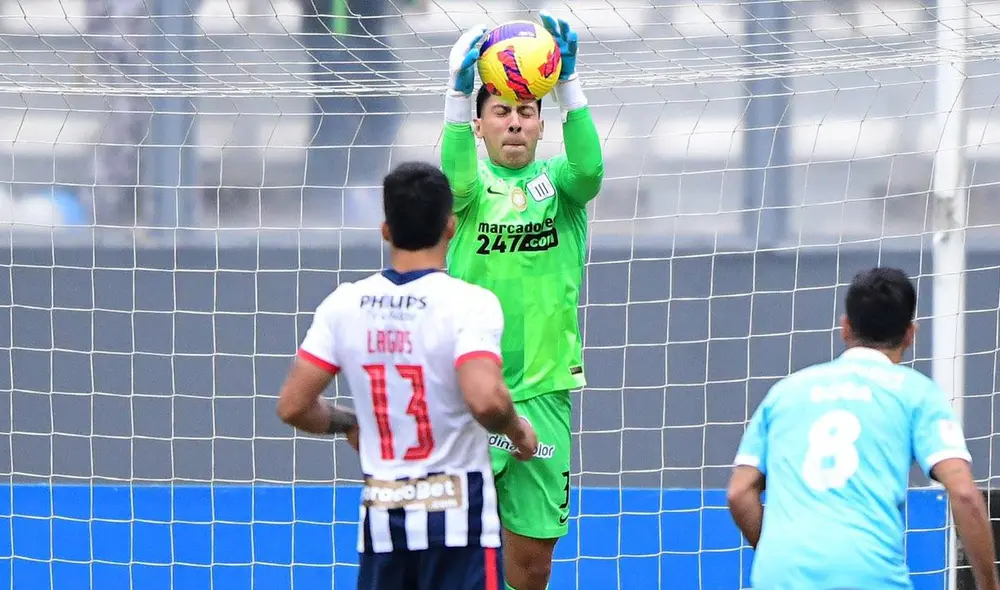 El guardameta está reemplazando a Ángelo Campos desde hace ocho jornadas. Foto: Liga 1 El guardameta está reemplazando a Ángelo Campos desde hace ocho jornadas. Foto: Liga 1