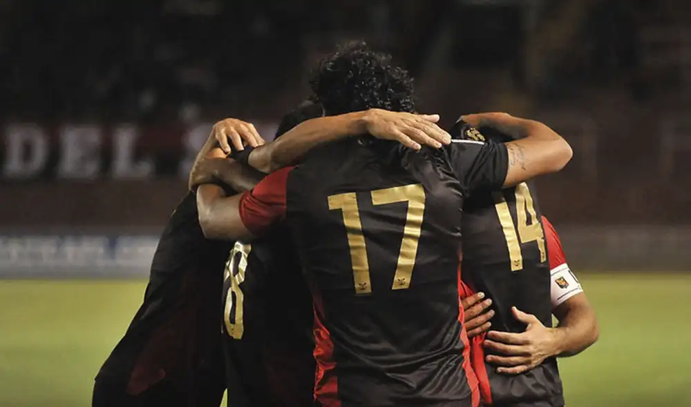 Los rojinegros sumaron 50 puntos tras ganarle a UTC. Foto: Liga 1 Los rojinegros sumaron 50 puntos tras ganarle a UTC. Foto: Liga 1