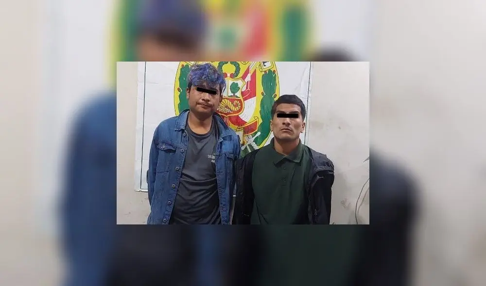 Detenidos fueron llevados a comisaría Ayacucho. Foto: PNP