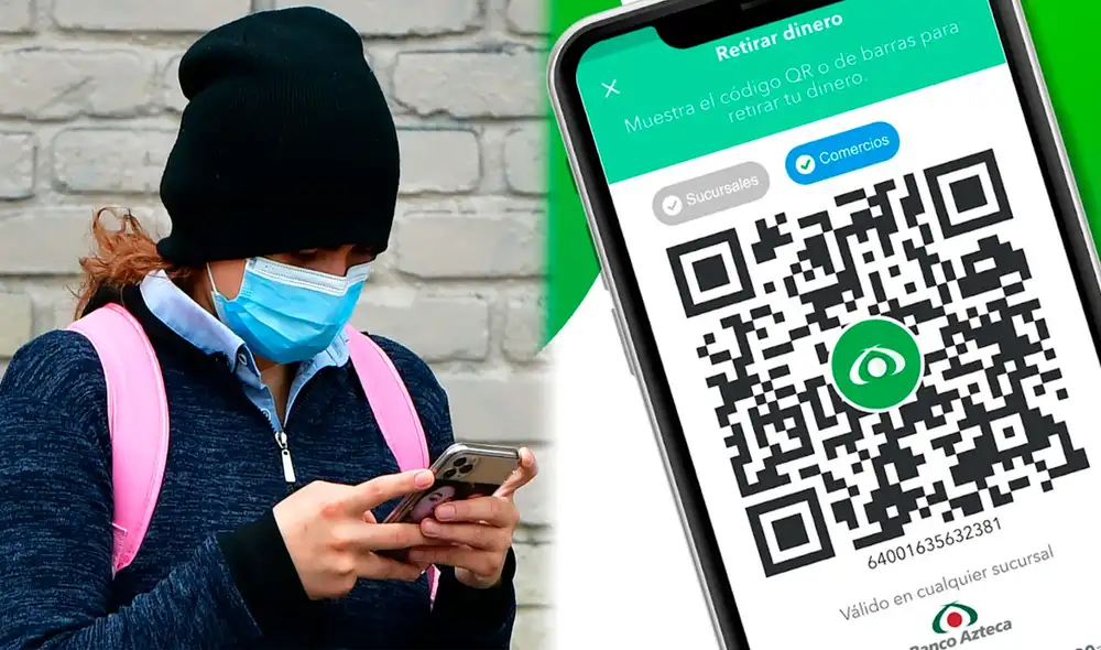 La app Bienestar Azteca te permitirá recoger la Beca Benito Juárez en sucursales, cajeros y tiendas. Foto: composición LR / AFP / Google Play