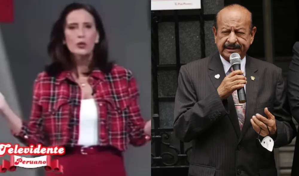 Sol Carreño expresa su indignación con declaraciones de Wilmar Elera en "Cuarto poder". Foto: composición/ captura de América TV/ La República