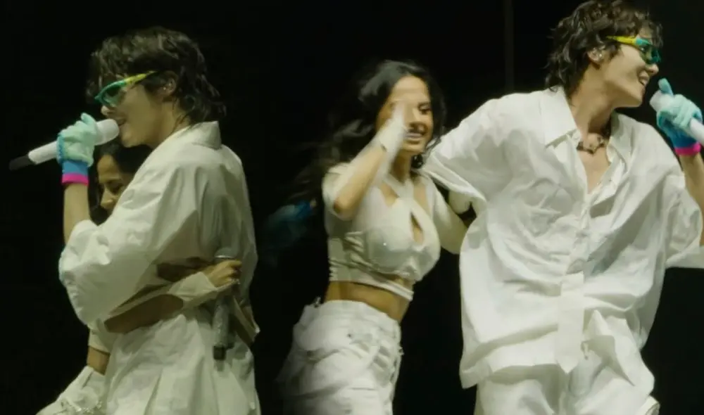 Lollapalooza 2022: Becky G agradeció a J-Hope por su amistad tras colaboración "CNS". Foto: composición LR/captura de Weverse