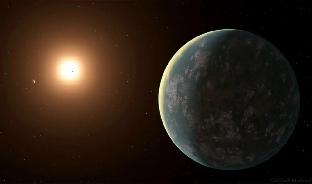 El exoplaneta se llama Ross 508 b y orbita una estrella enana roja a 37 años luz de la Tierra. Foto: Jack Madden / Cornell University