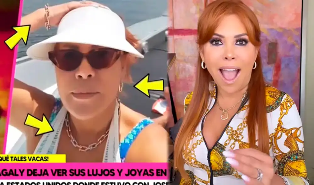 Magaly Medina paseó por las playas de Miami. Foto: captura Willax TV / Instagram / Magaly Medina Magaly Medina paseó por las playas de Miami. Foto: captura Willax TV / Instagram / Magaly Medina