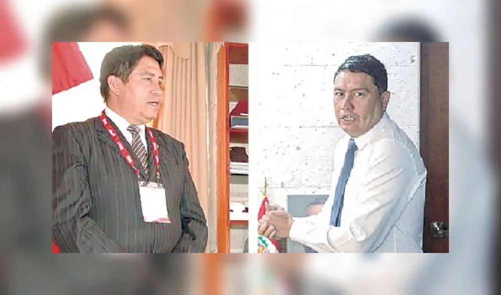 Se van del proceso. Candidatos Luis Flórez y Anghelo Huerta fueron sacados de carrera en Cusco y Arequipa. Foto: Composición La República Se van del proceso. Candidatos Luis Flórez y Anghelo Huerta fueron sacados de carrera en Cusco y Arequipa. Foto: Composición La República