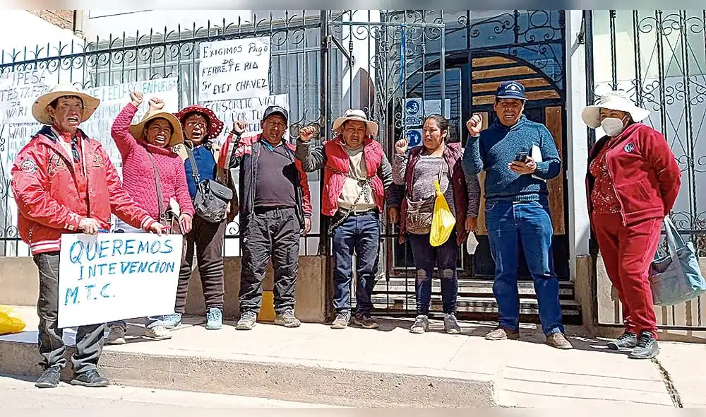 Medida. Pequeños empresarios denuncian estafa de Consorcio por deudas de hace varios meses. Foto: La República