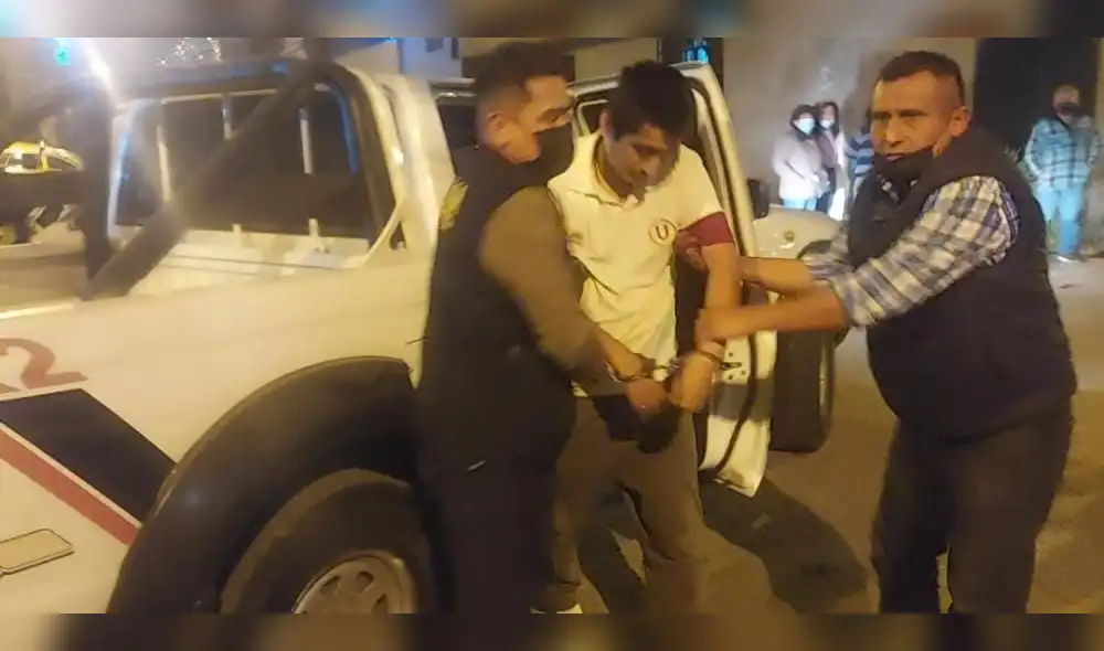 Hombre será trasladado a Pisco. Foto: PNP