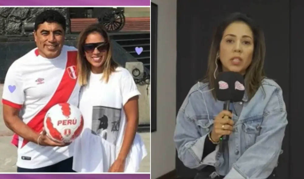 Esposa del 'Coyote' Rivera aclara cuál es su situación sentimental con el exfutbolista. Foto: composición/ captura de América TV Esposa del 'Coyote' Rivera aclara cuál es su situación sentimental con el exfutbolista. Foto: composición/ captura de América TV