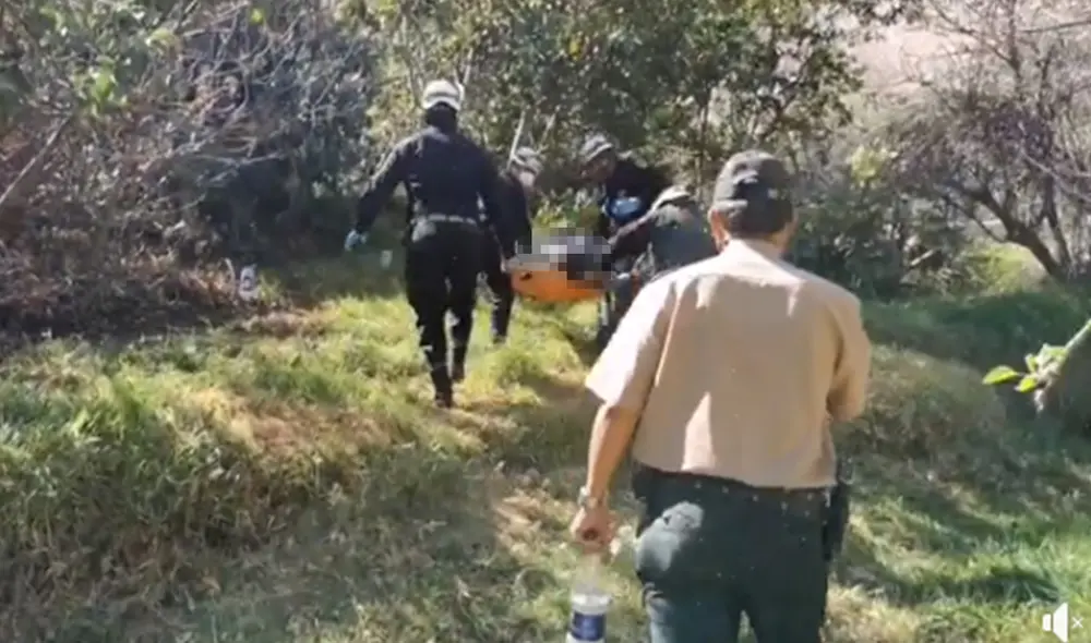 Características de la vestimenta coinciden con la del desaparecido. Foto: Captura Epa Noticias Características de la vestimenta coinciden con la del desaparecido. Foto: Captura Epa Noticias