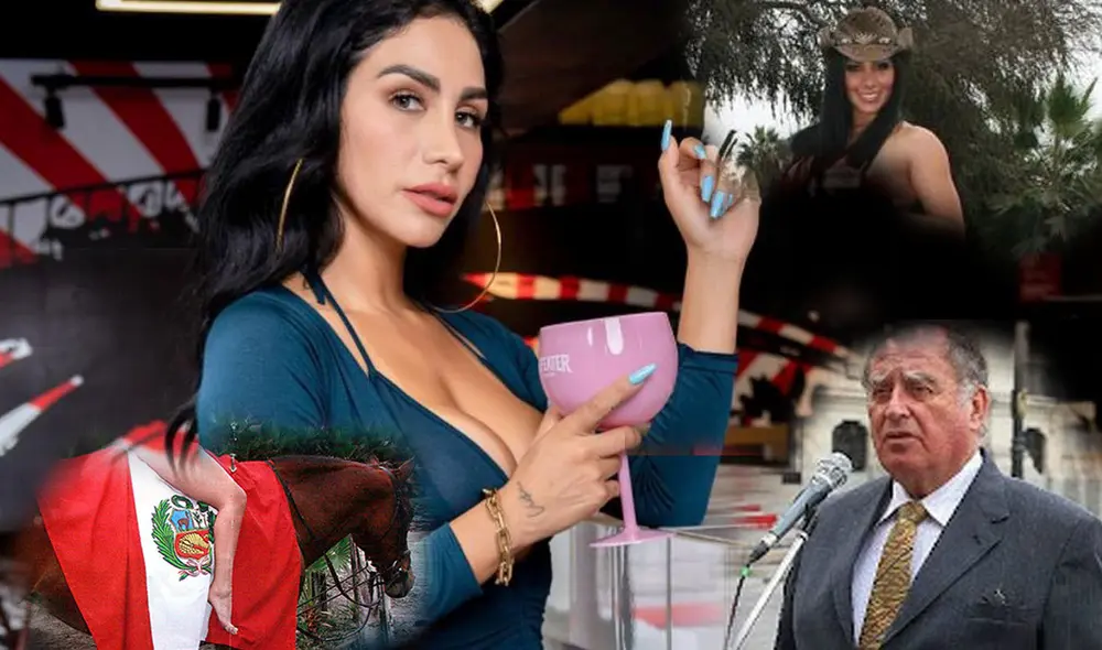 Leysi Suárez y el escándalo con la bandera peruana que la llevó a un juicio con Ántero Flores-Aráoz. Foto: composición LR/@leysisuarez/Instagram/captura de Canal N/D' Farándula