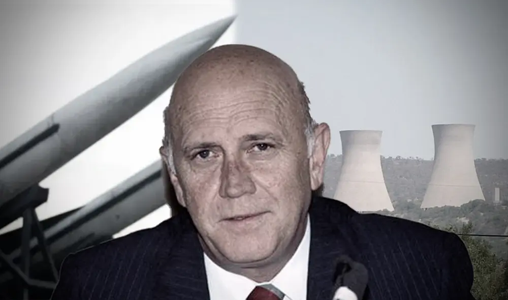 La investigación para el programa inició en 1960. Luego, el Gobierno de Sudáfrica aprobó la construcción de una planta nuclear en la ciudad de Pelindaba. Foto: composición de Jazmin Ceras/AFP/usuario NJR ZA