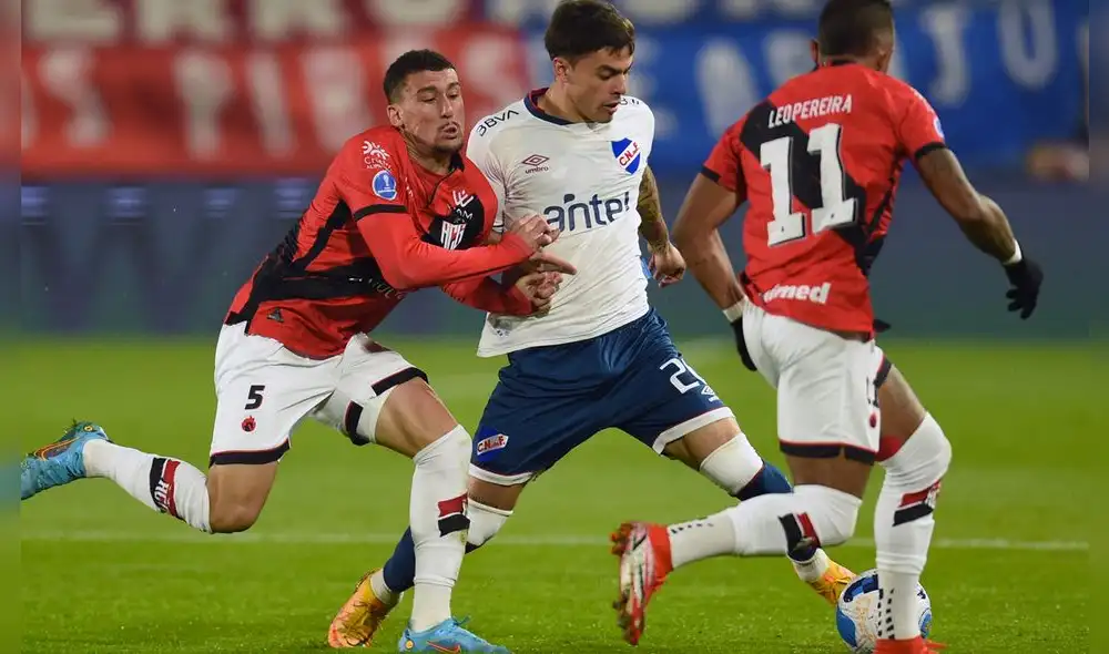 Nacional disputará la vuelta ante Atlético Goianiense en Brasil el próximo martes 9 de agosto. Foto: Twitter/Copa Sudamericana