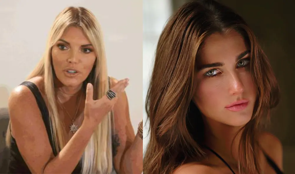 Jessica Newton sale a favor de Alessia Rovegno en redes sociales. Foto: composición LR/@lanewton/@alessiarovegno/Instagram