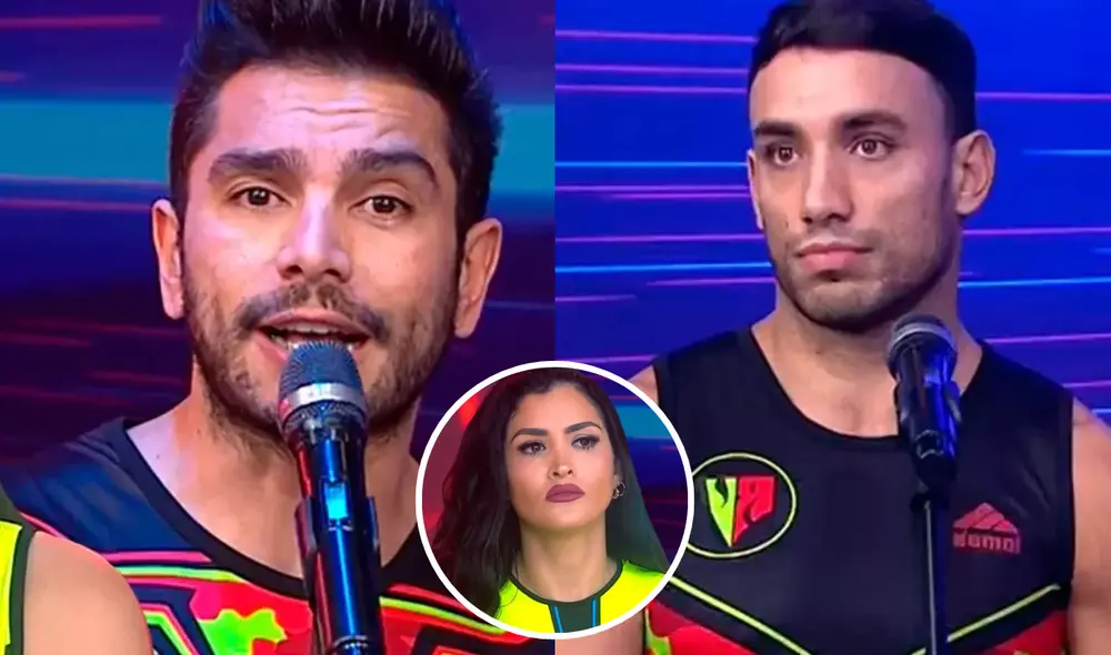 Rafael Cardozo optó por salvar a Michelle Soifer y Said Palao se retiró del programa. Foto: composición LR/captura de América TV Rafael Cardozo optó por salvar a Michelle Soifer y Said Palao se retiró del programa. Foto: composición LR/captura de América TV