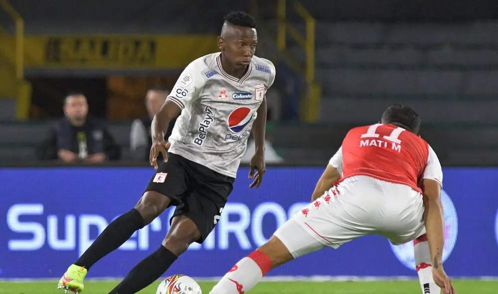 Santa Fe sumó seis puntos en la tabla. Foto: América de Cali Santa Fe sumó seis puntos en la tabla. Foto: América de Cali