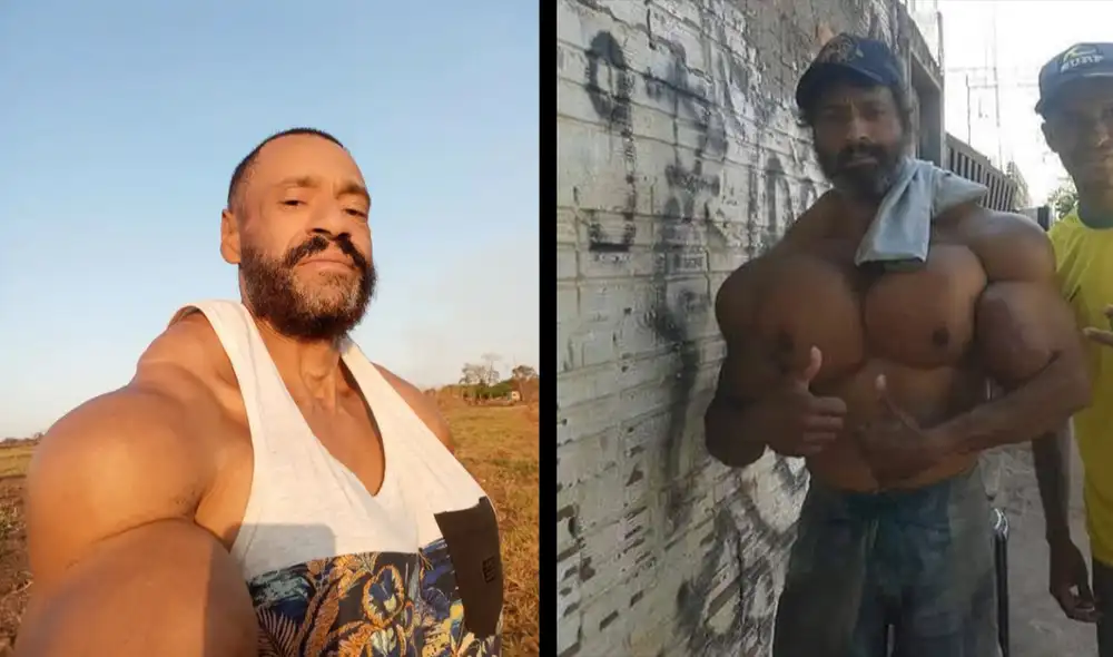 Durante muchos años, Segato se inyectaba synthol, una sustancia para aumentar el volumen de su musculatura, siendo llamado por muchos como 'Hulk'. Foto: Composición LR/Instagram/valdirsegato.oficial. Durante muchos años, Segato se inyectaba synthol, una sustancia para aumentar el volumen de su musculatura, siendo llamado por muchos como 'Hulk'. Foto: Composición LR/Instagram/valdirsegato.oficial.