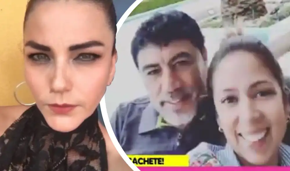 Julia Díaz aseguró ser expareja del Julio ‘Coyote’ Rivera. Foto: "captura Amor y fuego"