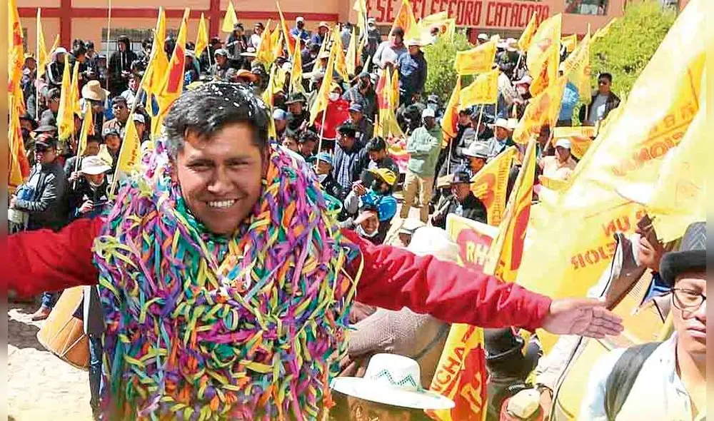 Candidato. Richard Hancco, aspira a suceder a Alejo. Foto: La República Candidato. Richard Hancco, aspira a suceder a Alejo. Foto: La República