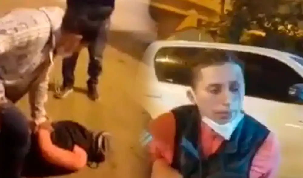 Delincuente responde al nombre de Antonio Carlos Bustamante Mendocilla. Foto: composición La República / captura de América Noticias Delincuente responde al nombre de Antonio Carlos Bustamante Mendocilla. Foto: composición La República / captura de América Noticias