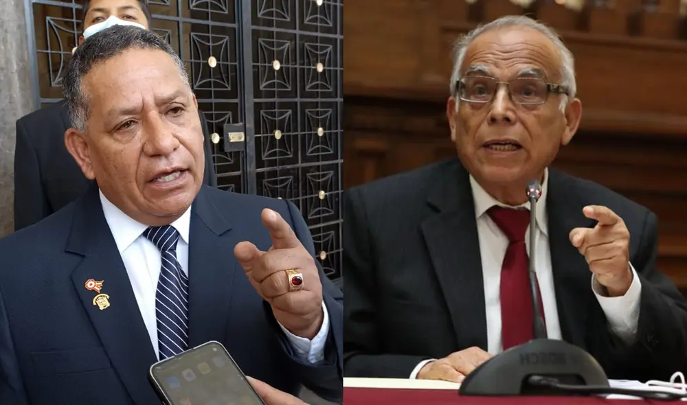 Esdras Medina opinó sobre la decisión de Aníbal Torres. Foto: composición La República/LR/Andina Esdras Medina opinó sobre la decisión de Aníbal Torres. Foto: composición La República/LR/Andina