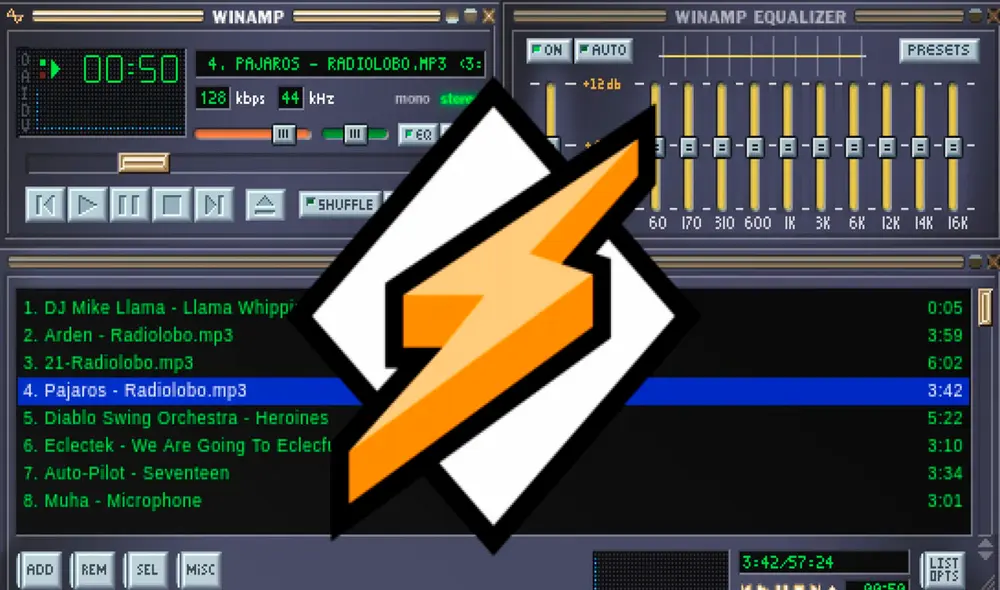 El nuevo Winamp funciona en Windows 11. Foto: Pasión Movil