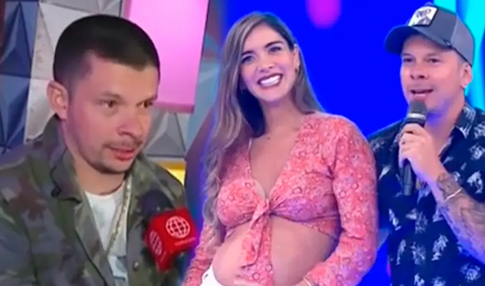 Mario Hart y Korina Rivadeneira ya eligieron a los padrinos de su hijo Marito Jr. Foto: composición LR/captura de América TV