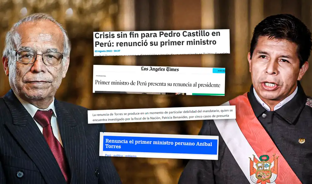 Renuncia el primer ministro peruano Aníbal Torres. Foto: composición Jazmín Ceras/LR