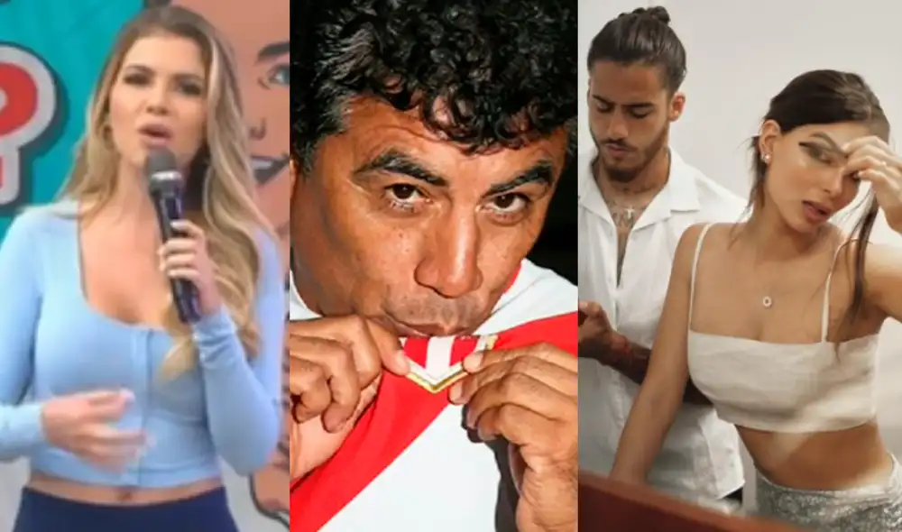 Brunella Horna quedó impactada tras ampay del 'Coyote' Rivera en el programa de Magaly Medina. Foto: composición LR/captura de América TV/Julio Rivera/Ivana Yturbe/Instagram Brunella Horna quedó impactada tras ampay del 'Coyote' Rivera en el programa de Magaly Medina. Foto: composición LR/captura de América TV/Julio Rivera/Ivana Yturbe/Instagram