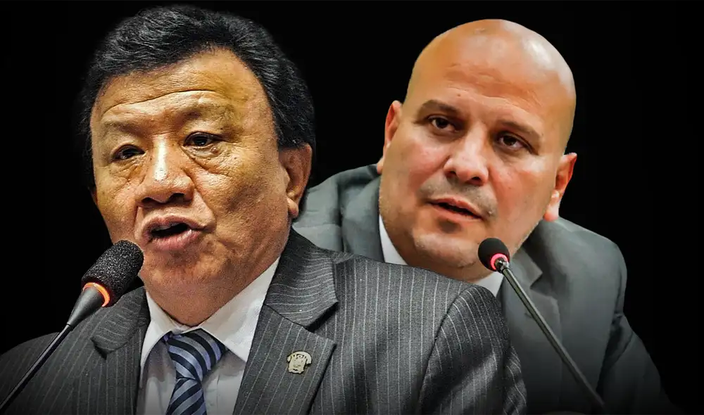 El congresista Enrique Wong espera que el presidente Castillo acepte la solicitud de Aníbal Torres. Foto: composición Fabrizio Oviedo/La República/Congreso/PCM