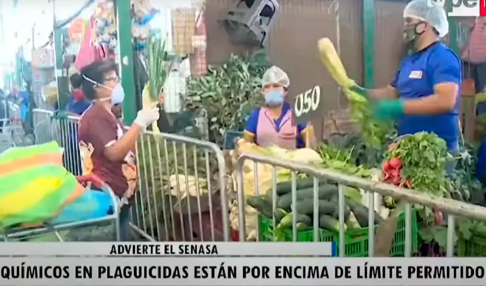 La entidad advirtió sobre los productos alimentarios con mayor concentración de químicos. Foto: captura de TV Perú La entidad advirtió sobre los productos alimentarios con mayor concentración de químicos. Foto: captura de TV Perú