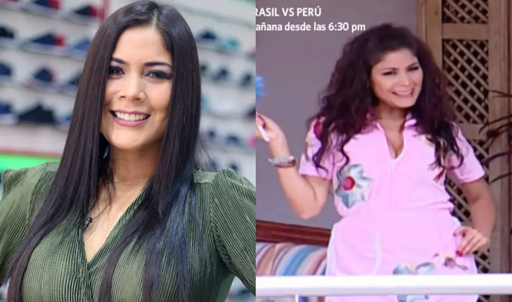 Kukuli Morante interpretó a La Gladys y se convirtió en uno de los personajes más queridos de "Al fondo hay sitio". Foto: composición/ Marco Cotrina/ La República/ captura de América TV