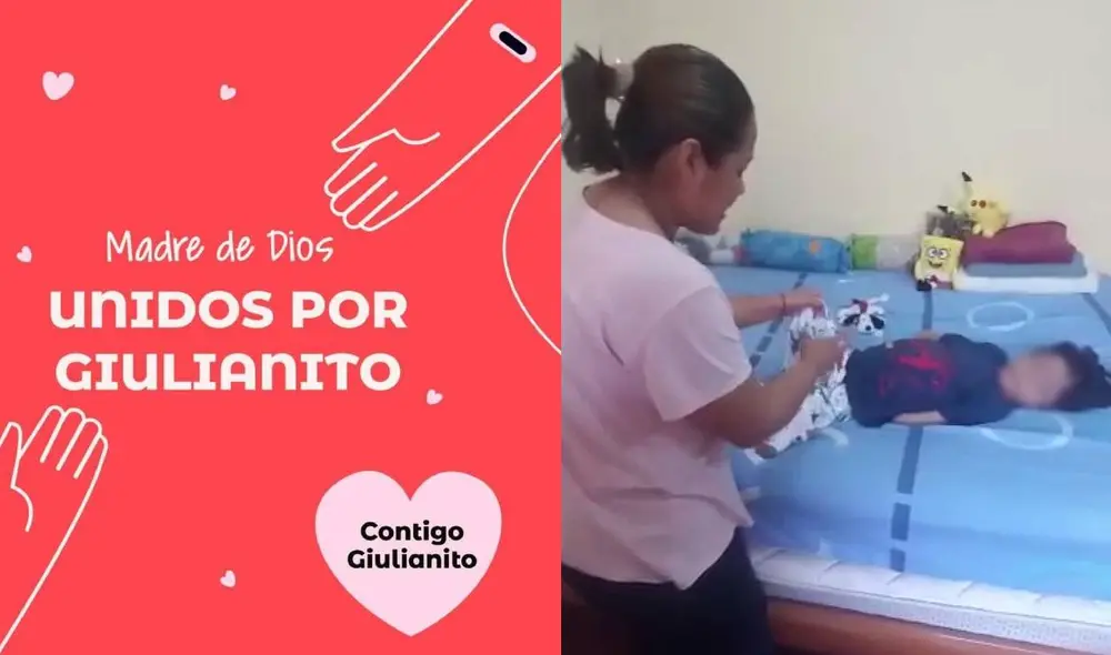 Giuliano requiere una operación urgente en Brasil. Foto: composición LR/Cyntyha Soriano/Cruzada Unidos por Giuliano
