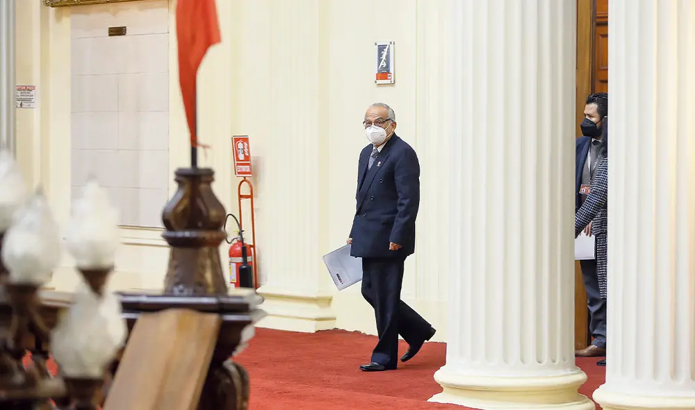 Tiempo. Aunque no es mucho mérito en este gobierno, Aníbal Torres ha sido el premier que más ha durado en el cargo. Foto: Antonio Melgarejo/ La República