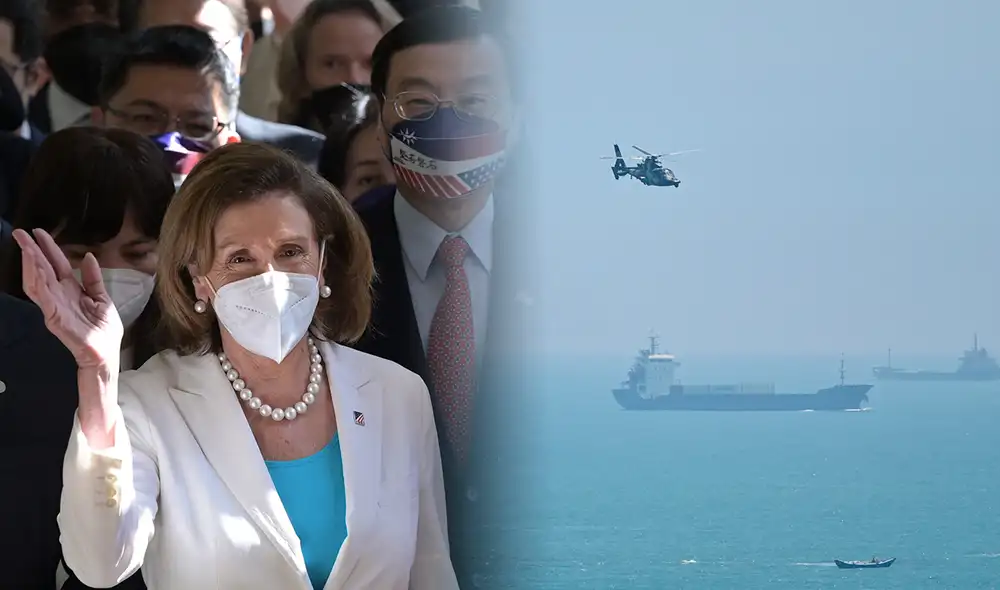 En Pingtan, una isla situada cerca de la zona de las maniobras, periodistas vieron elevarse al cielo varios proyectiles no identificado. Foto: composición LR/ AFP En Pingtan, una isla situada cerca de la zona de las maniobras, periodistas vieron elevarse al cielo varios proyectiles no identificado. Foto: composición LR/ AFP