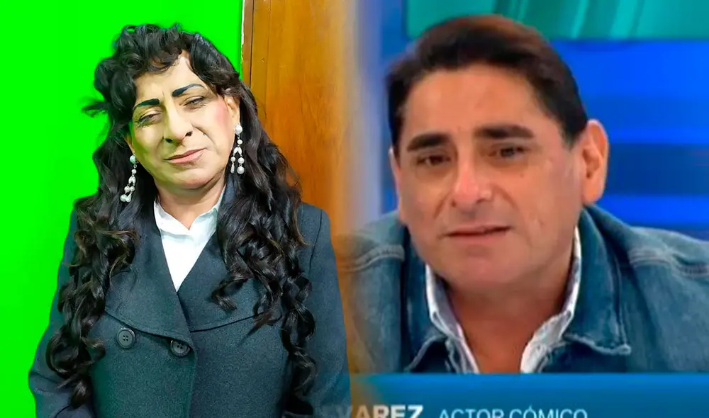 Carlos Álvarez afirmó que sufre de reglaje tras imitar a Lilia Paredes. Foto: composición LR/Carlos Álvarez/captura de Canal N