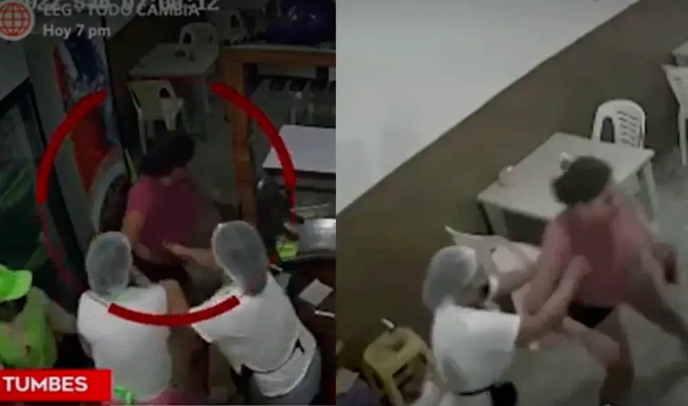 La Policía Nacional ya está tras los pasos de la delincuente. Foto: captura de América TV La Policía Nacional ya está tras los pasos de la delincuente. Foto: captura de América TV
