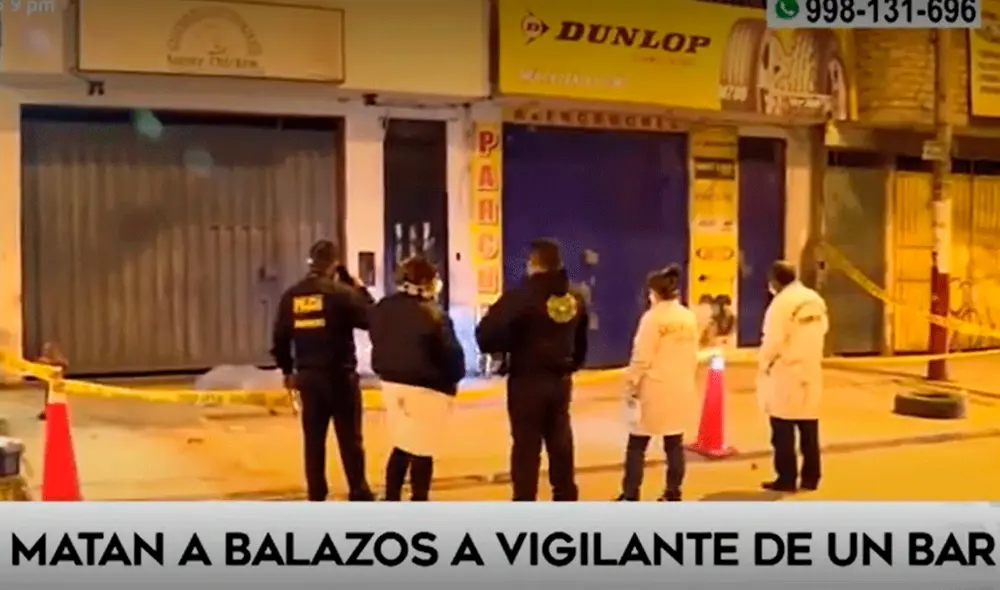 El móvil del crimen se trataría de un ajuste de cuentas. Video: América TV