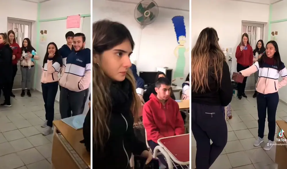 Por diferentes motivos, la joven no llegó a reunir el dinero y se resignó a no viajar con sus compañeros de clase. Foto: composición LR/Facebook/Clarín