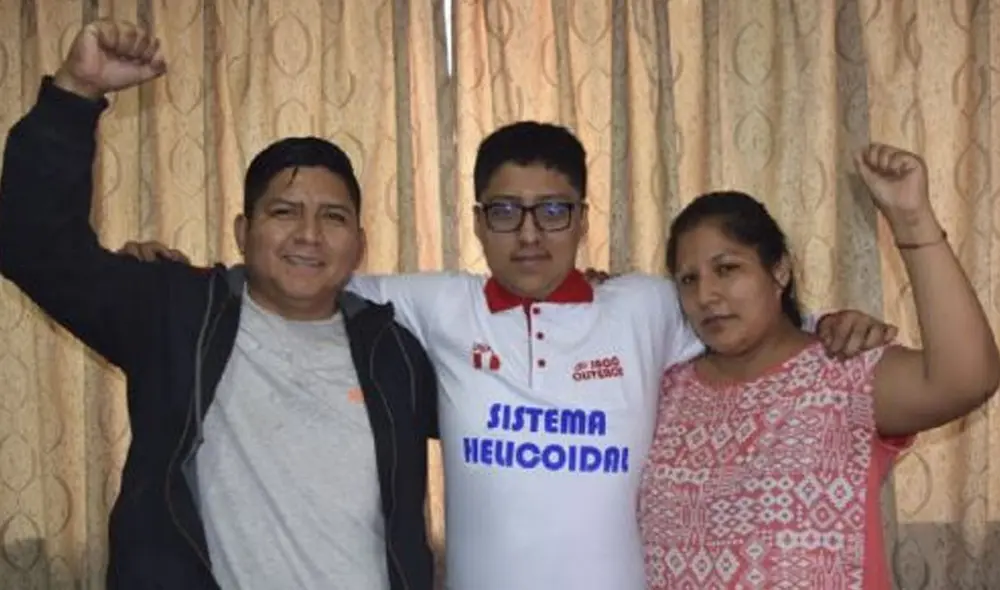 Adolescente quedó en primer lugar en el examen de admisión de la Universidad Nacional del Callao. Foto: Andina