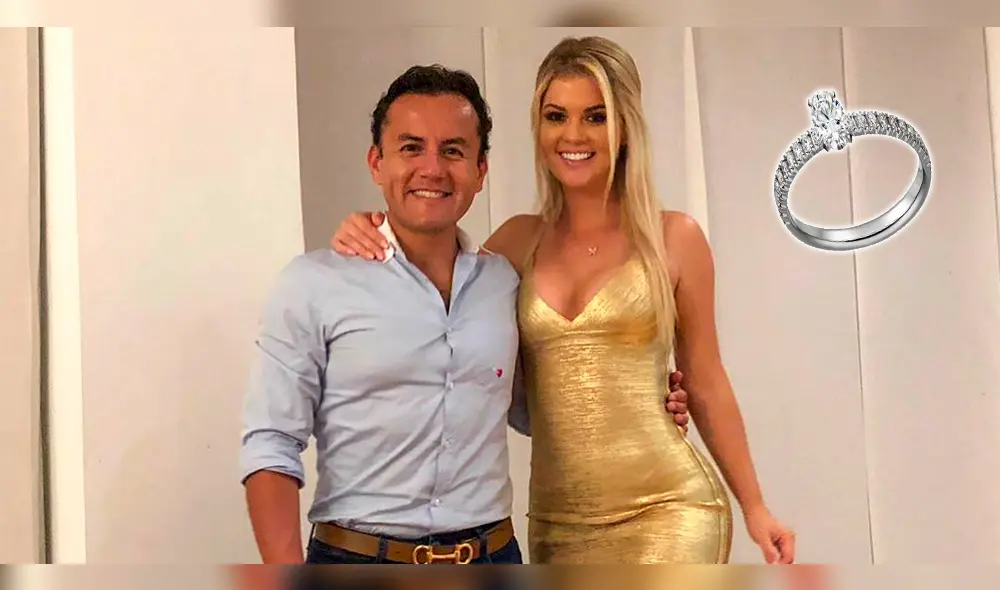 Brunella Horna explica los motivos por los cuales se quitó el anillo que le regaló Richard Acuña. Foto: GLR