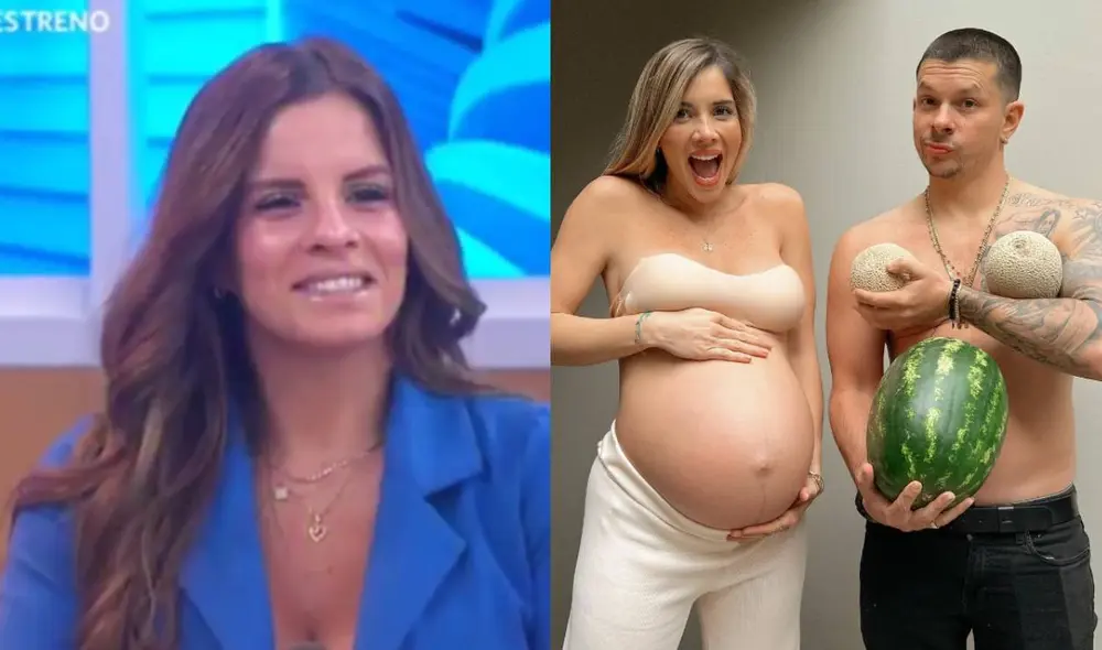 Alejandra Baigorria feliz por la familia que formaron Mario Hart y Korina Rivadeneira. Foto: composición LR/ América TV/ Mario Hart/ Instagram